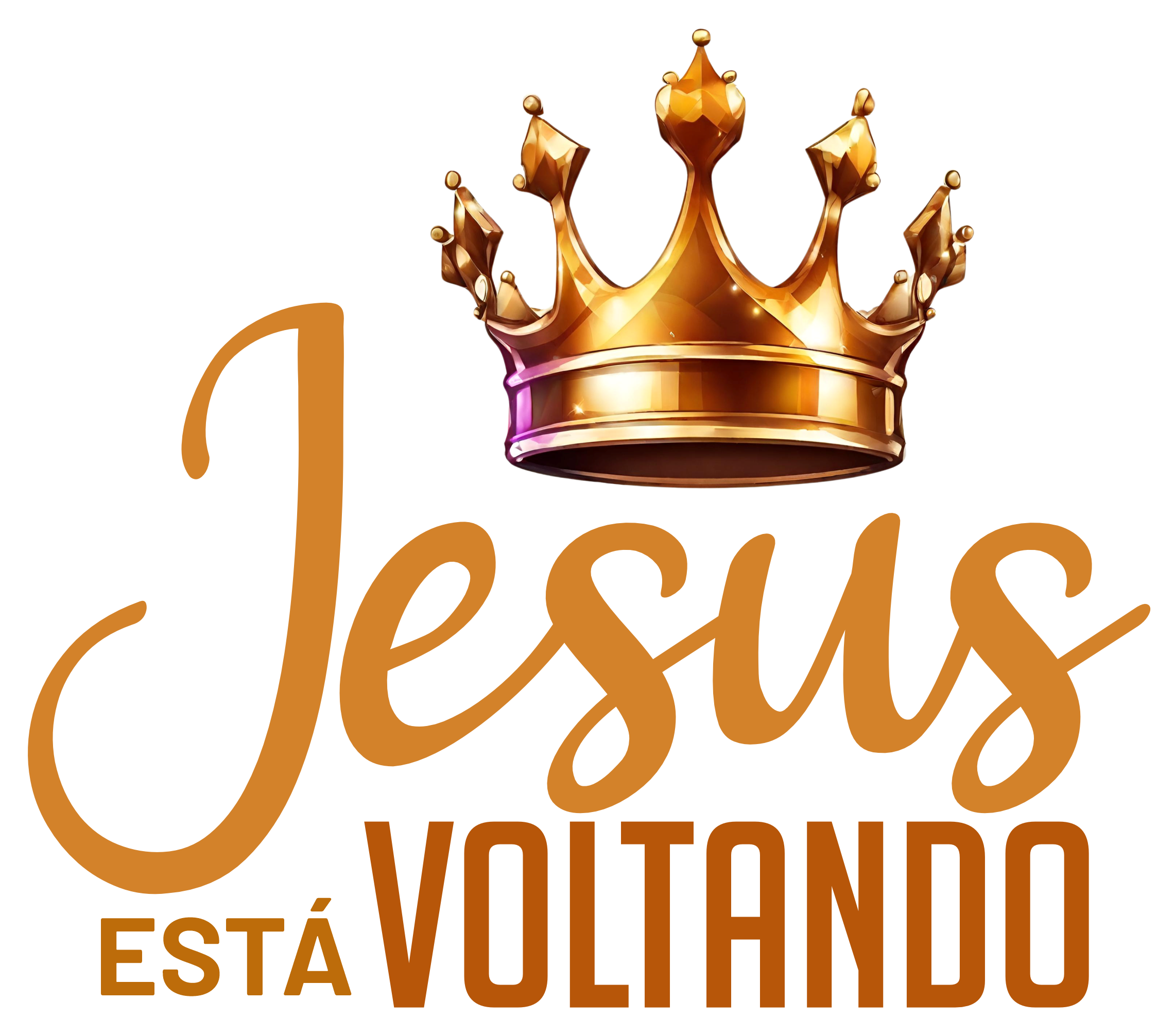 Jesus esta Voltando logo 3